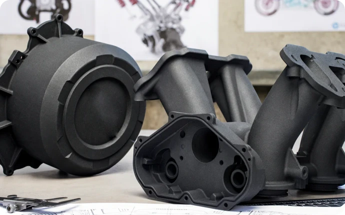 MJF 3D printing post-processing