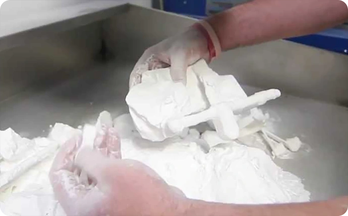 SLS 3D printing post-processing