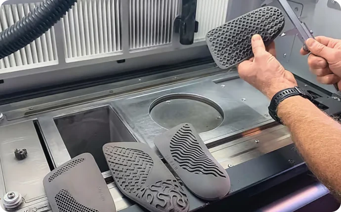 SLS 3D printing post-processing